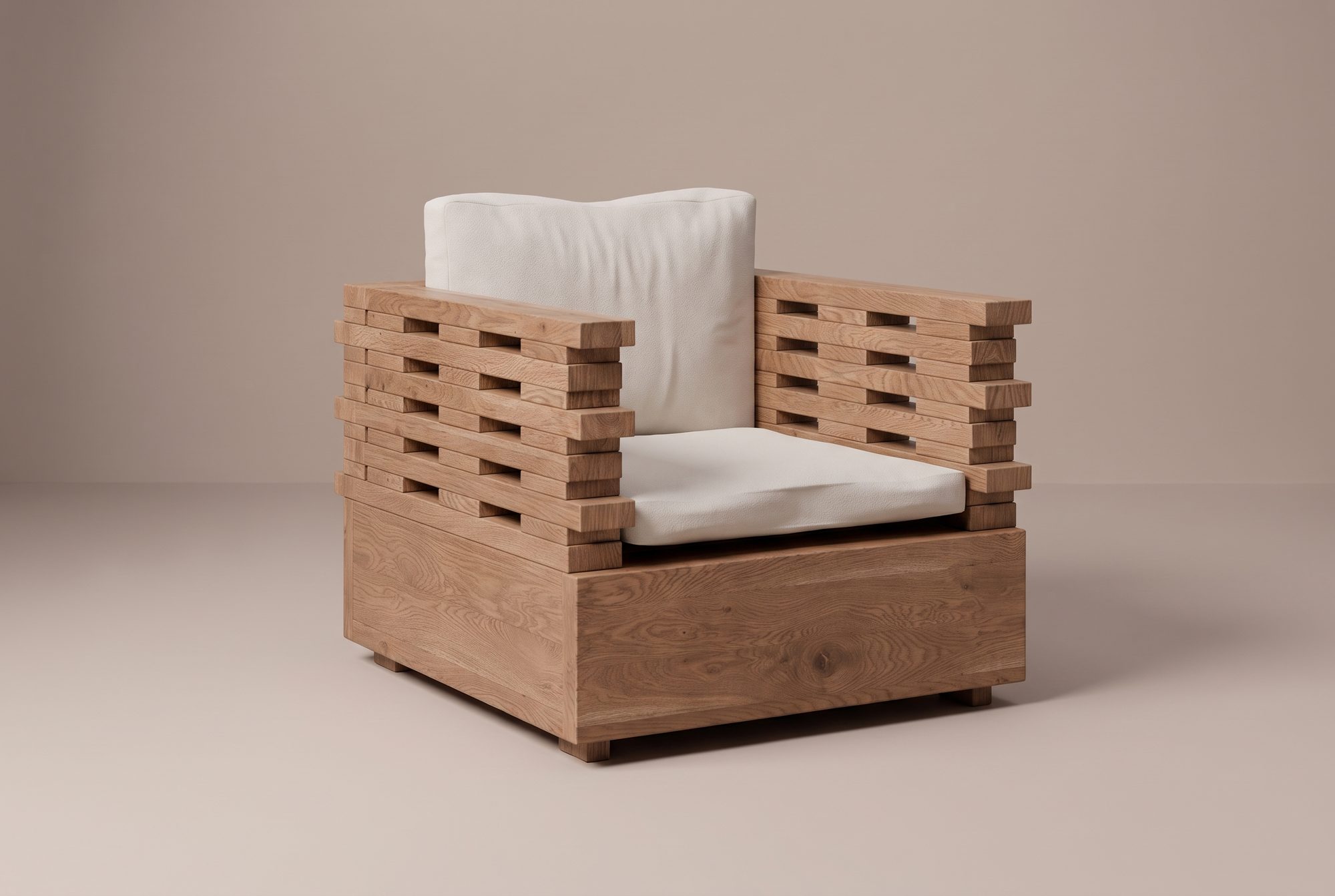 Stack Lounge Chair, front view