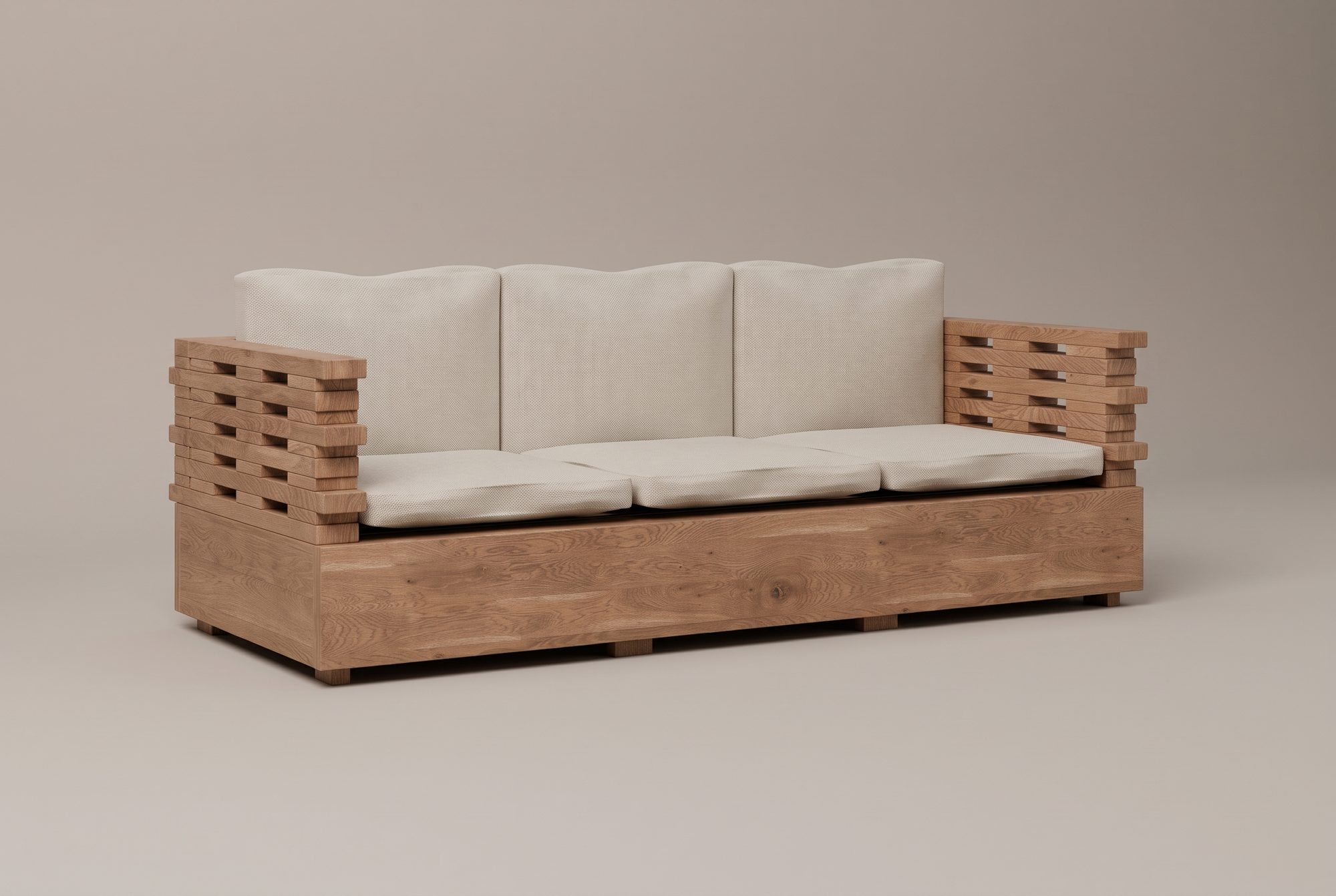 Stack Sofa, front view