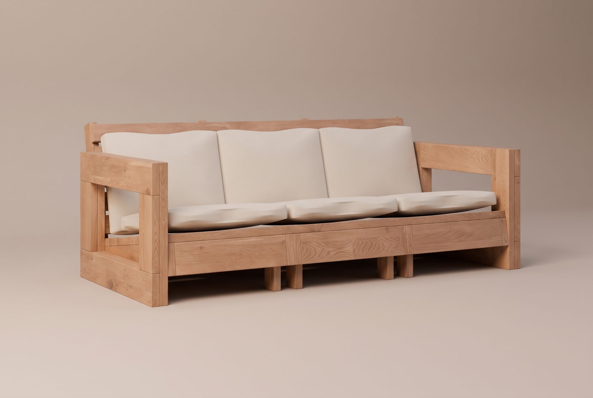 Ring Sofa, front view
